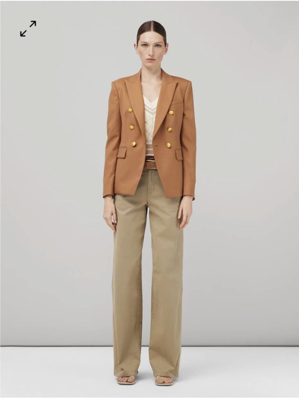 rag & bone sofie wide leg chino